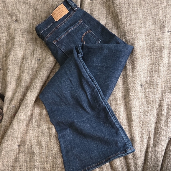 Signature by Levi Strauss Dark Blue Flare Jeans - Picture 1 of 5